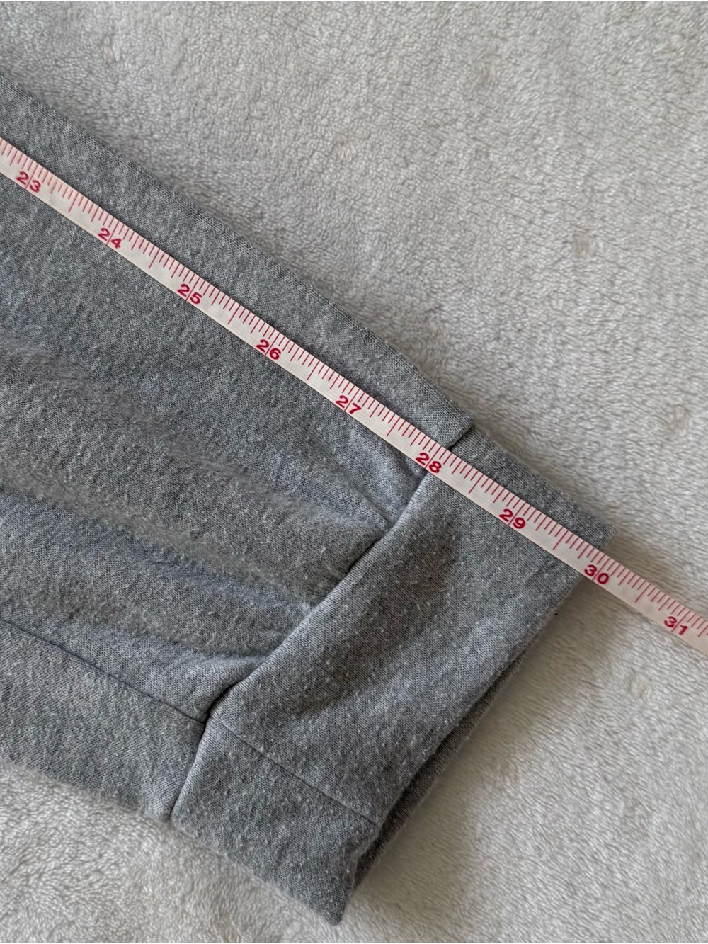 Fashion Nova Baby Girl Red Gray Color Block Cropped Top Sweatshirt Plus Size 2X - Picture 8 of 11